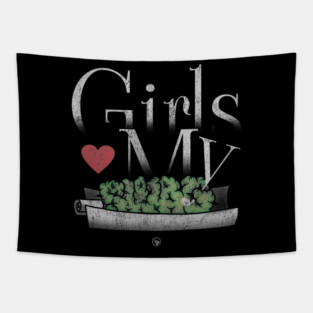 Girls Love My Swag Tapestry