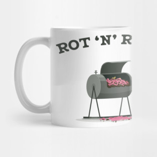 Compost Worm Humor Graphic Mug