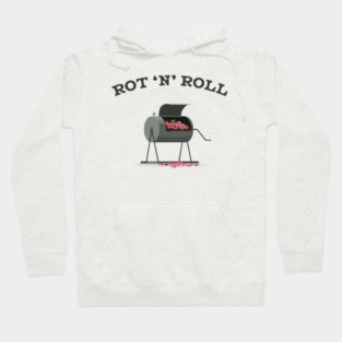 Compost Worm Humor Graphic Hoodie