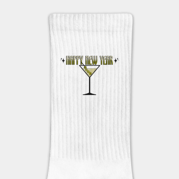 Retro Martini 2025 Happy New Years by HolidayBug