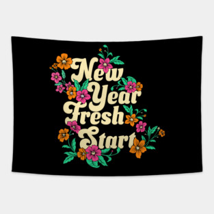 New Year Fresh Start Tapestry