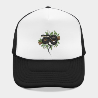 Rat Snake with Woodland Florals Hat