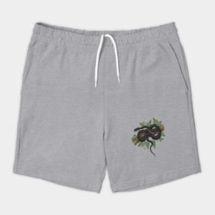 Rat Snake with Woodland Florals Shorts