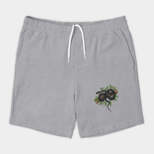 Rat Snake with Woodland Florals by BirdsnStuff