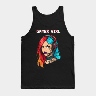 Gaming-Girl Tank Top