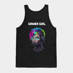 Gaming-Girl Tank Top