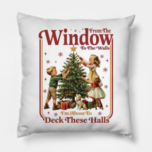 Deck These Halls Pillow