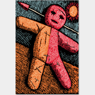 Surreal Voodoo Doll Art | Dark Humor Posters and Art