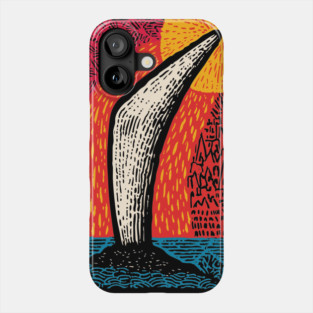 Aboriginal Boomerang Vintage Art Design - Retro Style Phone Case