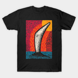 Aboriginal Boomerang Vintage Art Design - Retro Style T-Shirt