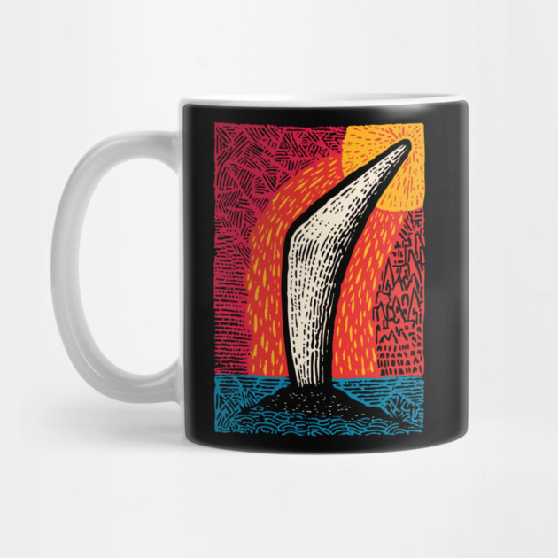Aboriginal Boomerang Vintage Art Design - Retro Style by TuncGK