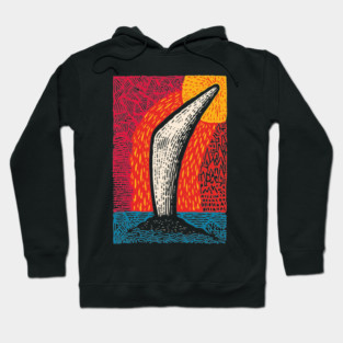 Aboriginal Boomerang Vintage Art Design - Retro Style Hoodie
