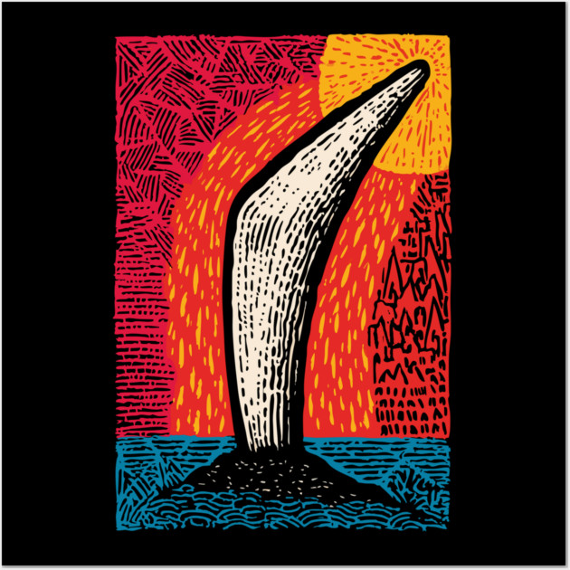 Aboriginal Boomerang Vintage Art Design - Retro Style Wall Art by TuncGK