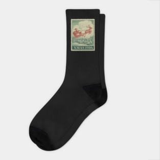 Classic-Christmas-Stamp Socks