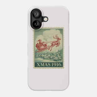 Classic-Christmas-Stamp Phone Case