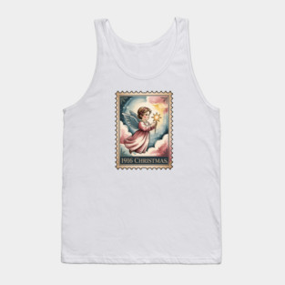 Classic-Christmas-Stamp Tank Top