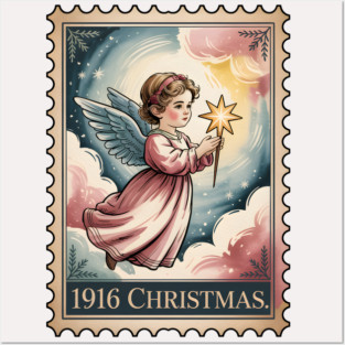 Classic-Christmas-Stamp Posters and Art