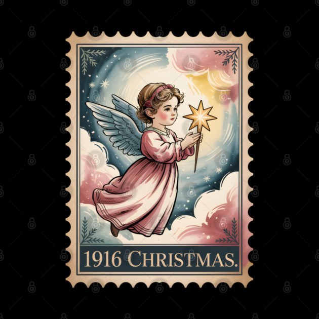 Classic-Christmas-Stamp by JessArty