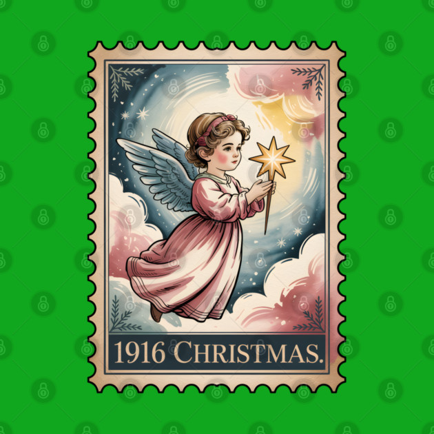 Classic-Christmas-Stamp by JessArty