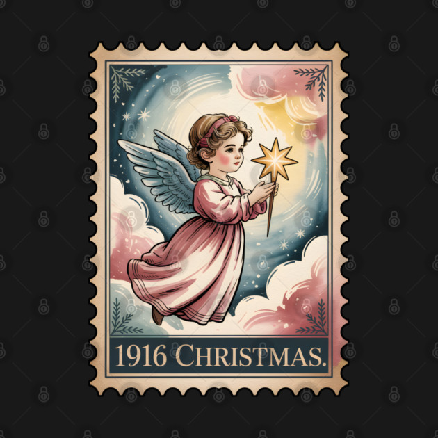 Classic-Christmas-Stamp by JessArty