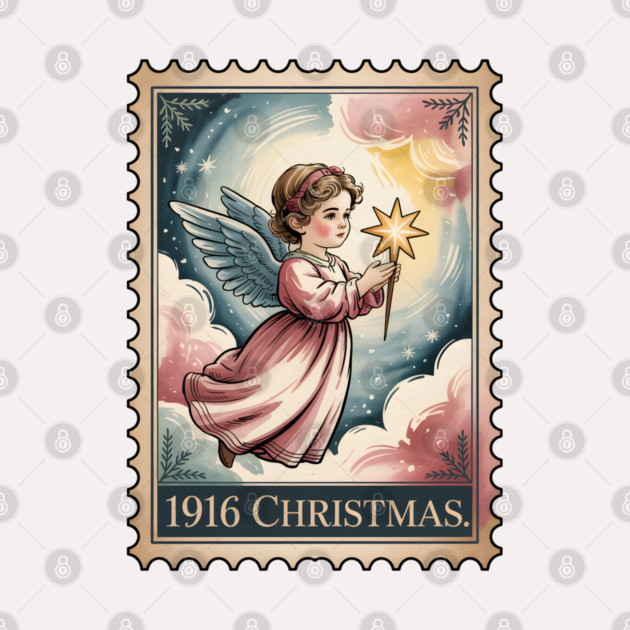 Classic-Christmas-Stamp by JessArty