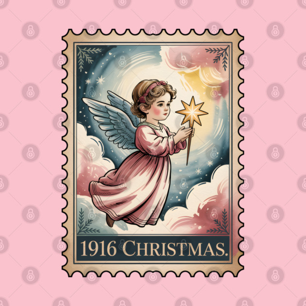 Classic-Christmas-Stamp by JessArty