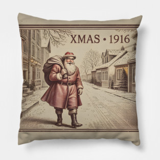 Classic-Christmas-Stamp Pillow