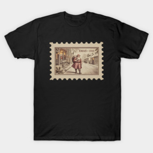 Classic-Christmas-Stamp T-Shirt