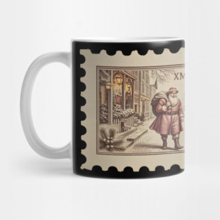 Classic-Christmas-Stamp Mug