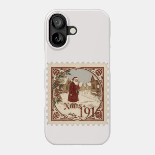 Classic-Christmas-Stamp Phone Case