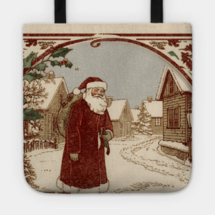 Classic-Christmas-Stamp Tote