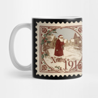 Classic-Christmas-Stamp Mug