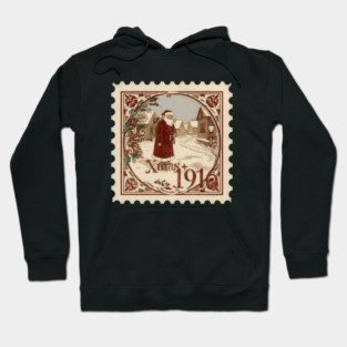 Classic-Christmas-Stamp Hoodie