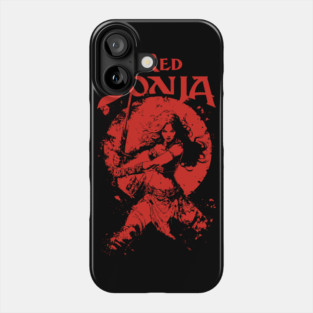 Warrior of the Red Moon Phone Case
