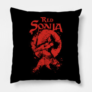 Warrior of the Red Moon Pillow