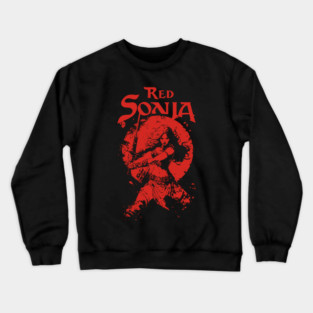 Warrior of the Red Moon Crewneck Sweatshirt