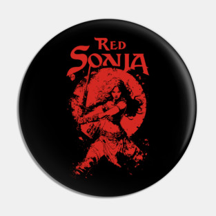 Warrior of the Red Moon Pin