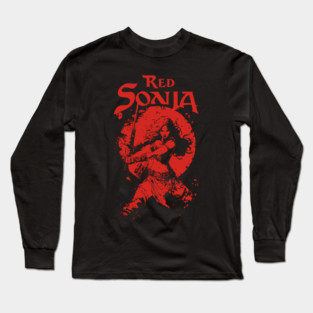 Warrior of the Red Moon Long Sleeve T-Shirt