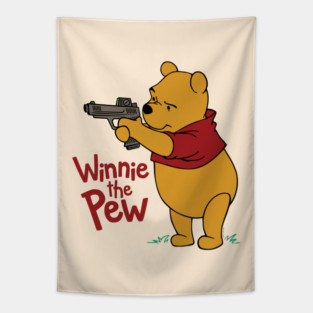 Pew Bear V1 Tapestry