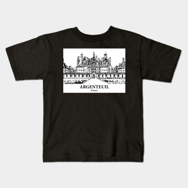 Argenteuil - France Kids T-Shirt by Lakeric