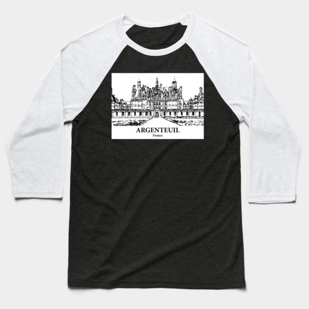 Argenteuil - France Baseball T-Shirt by Lakeric
