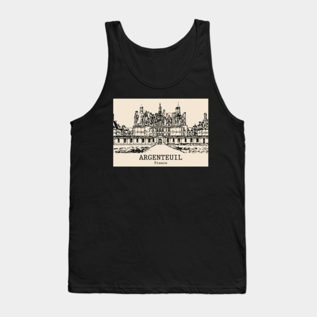 Argenteuil - France Tank Top by Lakeric
