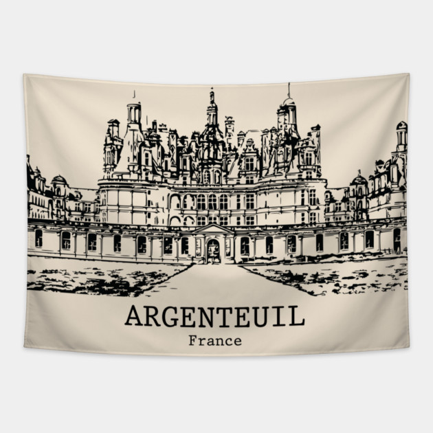 Argenteuil - France Tapestry by Lakeric