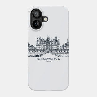 Argenteuil - France Phone Case