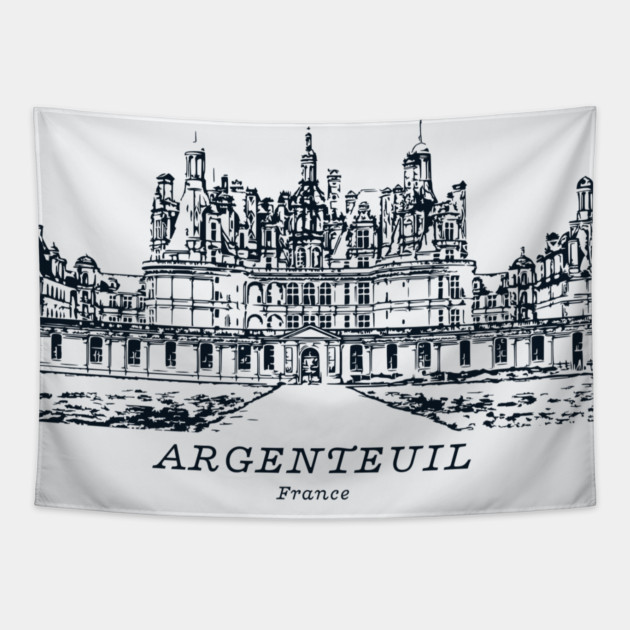 Argenteuil - France Tapestry by Lakeric