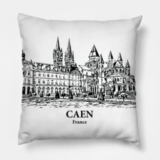 Caen - France Pillow