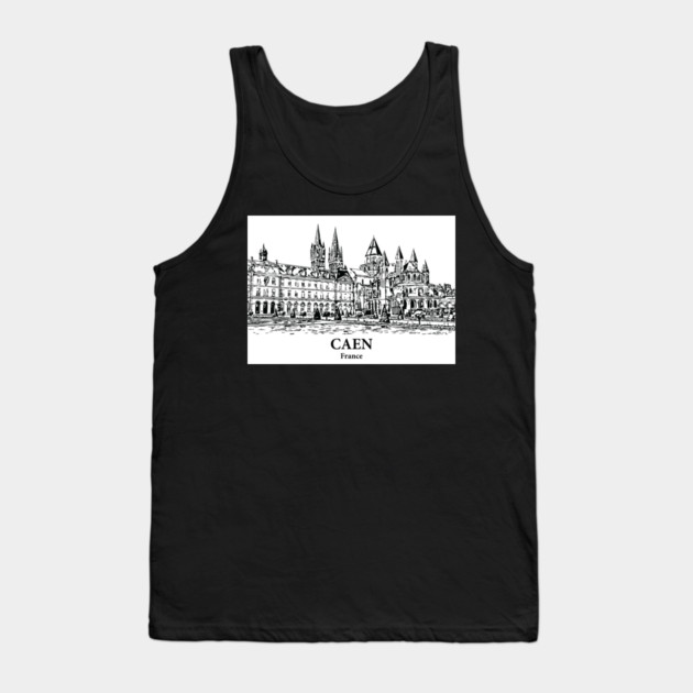 Caen - France Tank Top by Lakeric