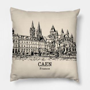 Caen - France Pillow