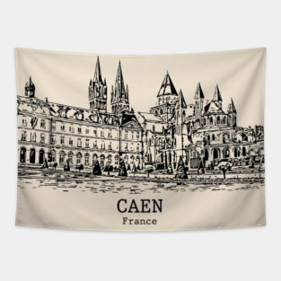 Caen - France Tapestry