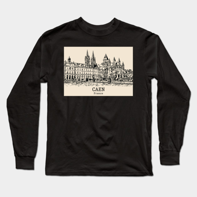 Caen - France Long Sleeve T-Shirt by Lakeric
